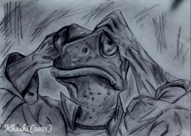 Toad Man Sketch